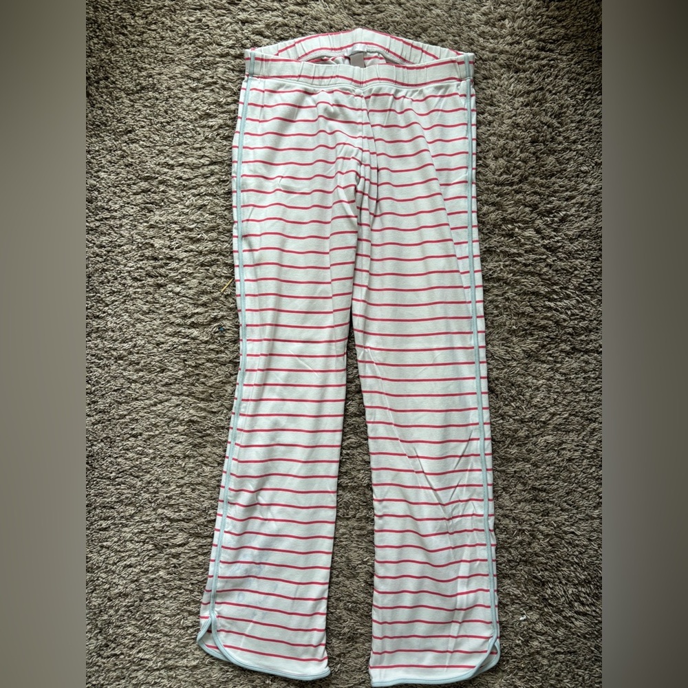 LAKE Women's Pink Striped Pajama Pants Size Small